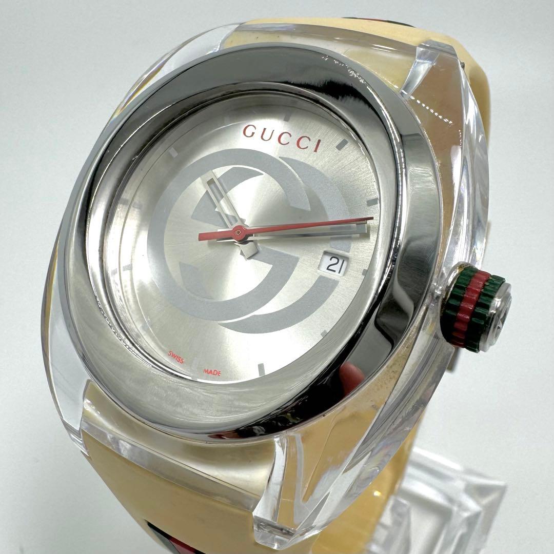 稼動✨ GUCCI 137.1シンク ユニセックス 腕時計 シェリーライン
