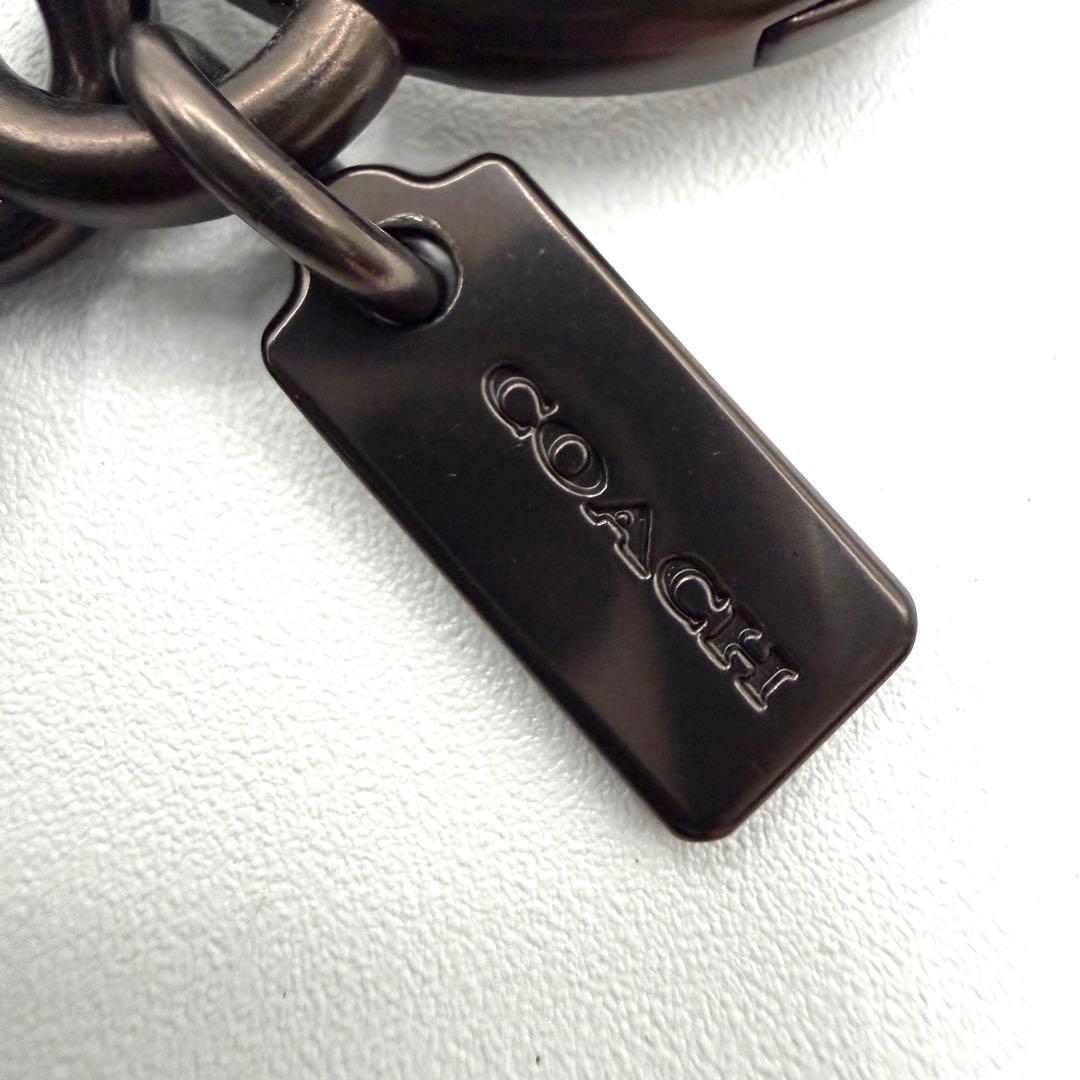 新品・未使用　COACH 恐竜サーフィン キーホルダー　レキシー　ロゴ入り