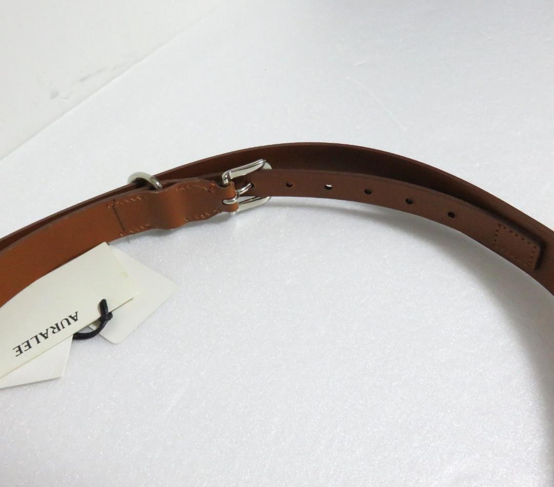 新品 AURALEE LEATHER BELT M オーラリー レザー ベルト