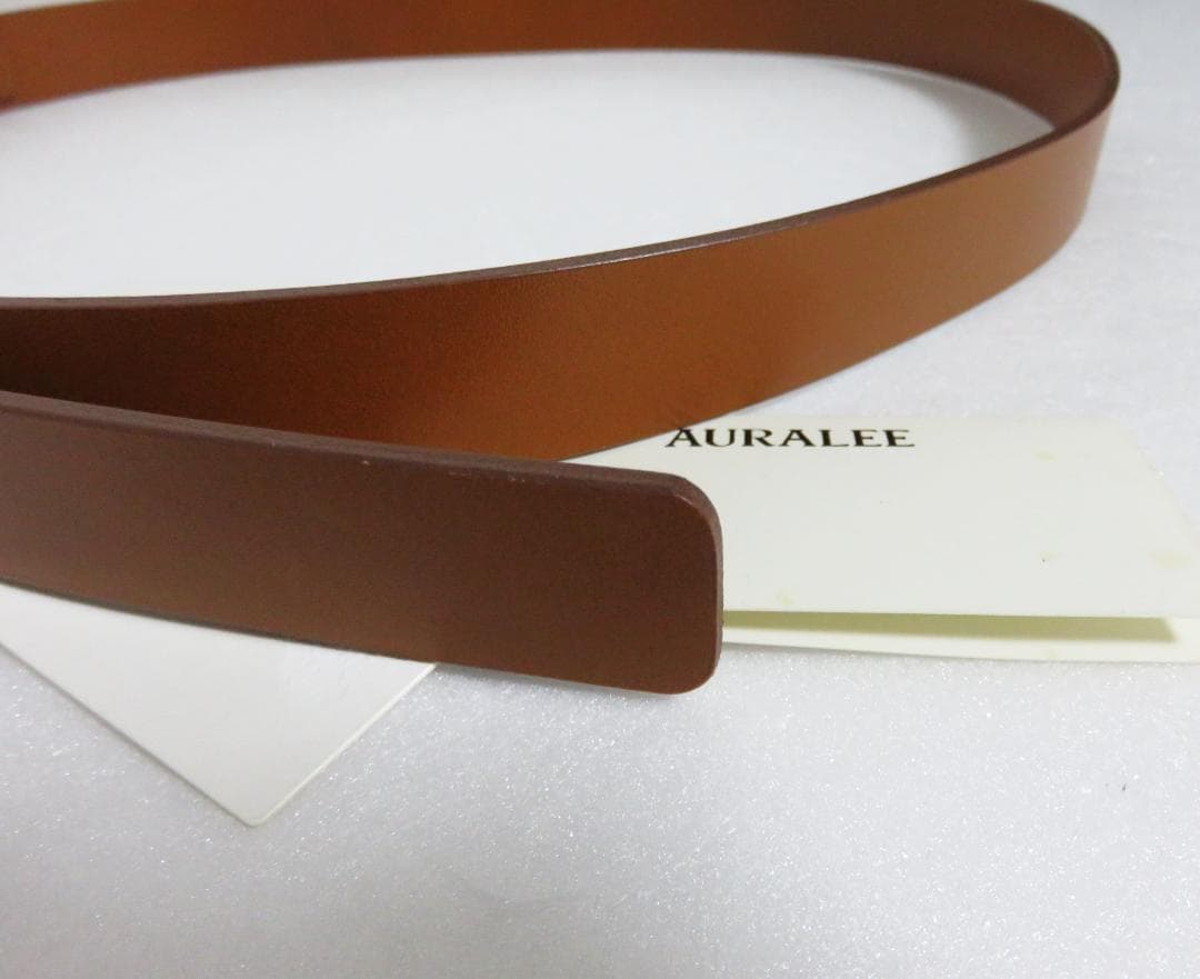 新品 AURALEE LEATHER BELT M オーラリー レザー ベルト