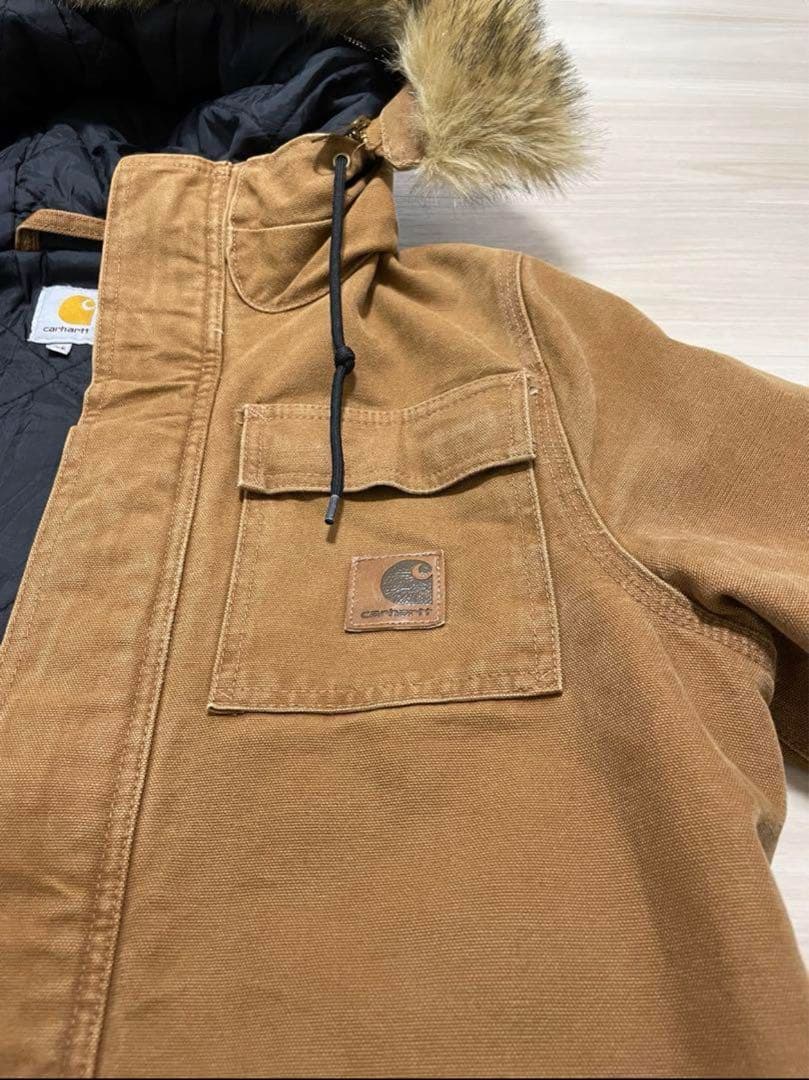 carhartt シベリアンパーカー　カーハート　ダウン　古着