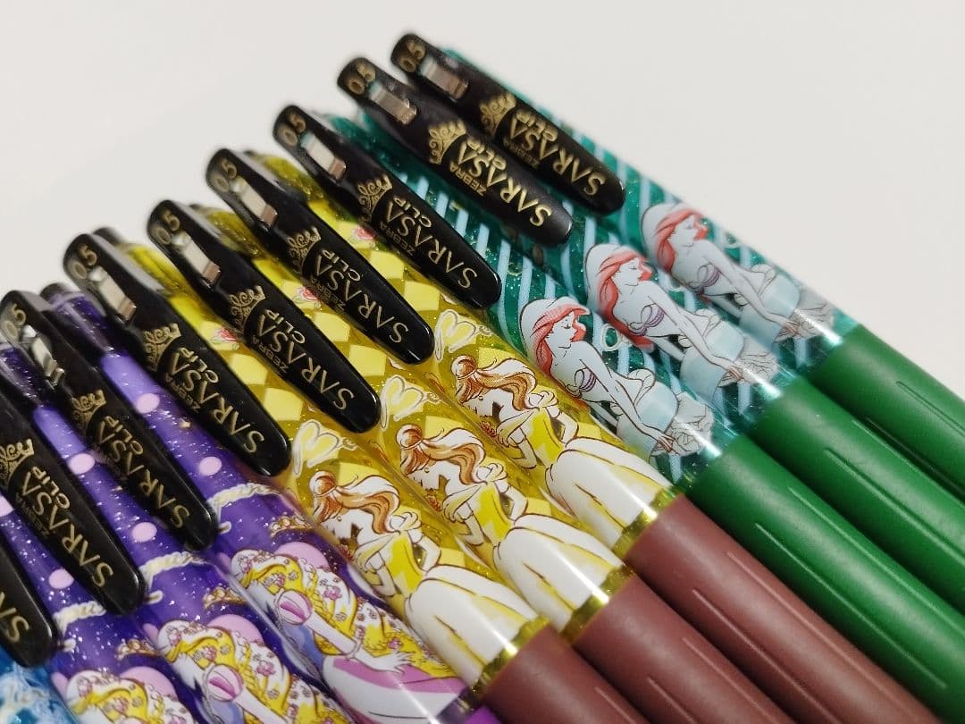 SARASA サラサクリップ ディズニープリンセス