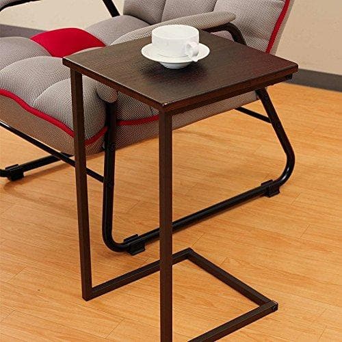 コンパクト　サイドテーブル　コの字　ベッドサイド