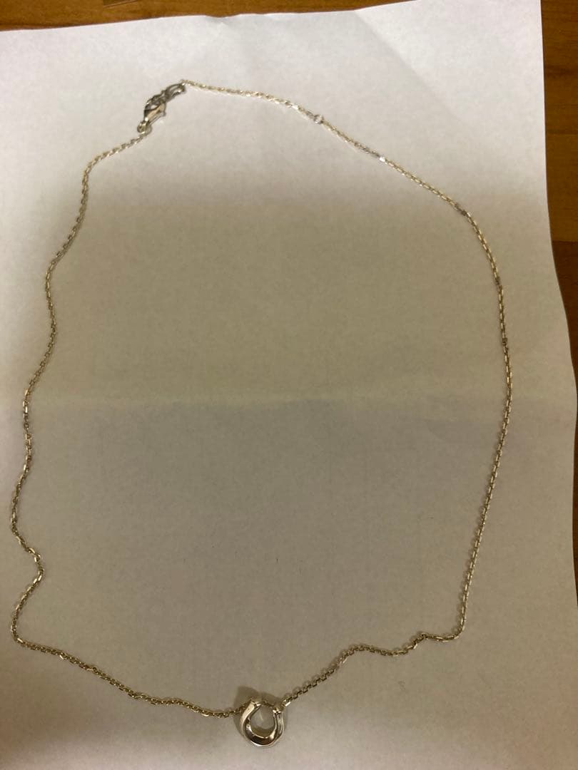 SYMPATHY OF SOUL シルバーネックレス　ホースシュー