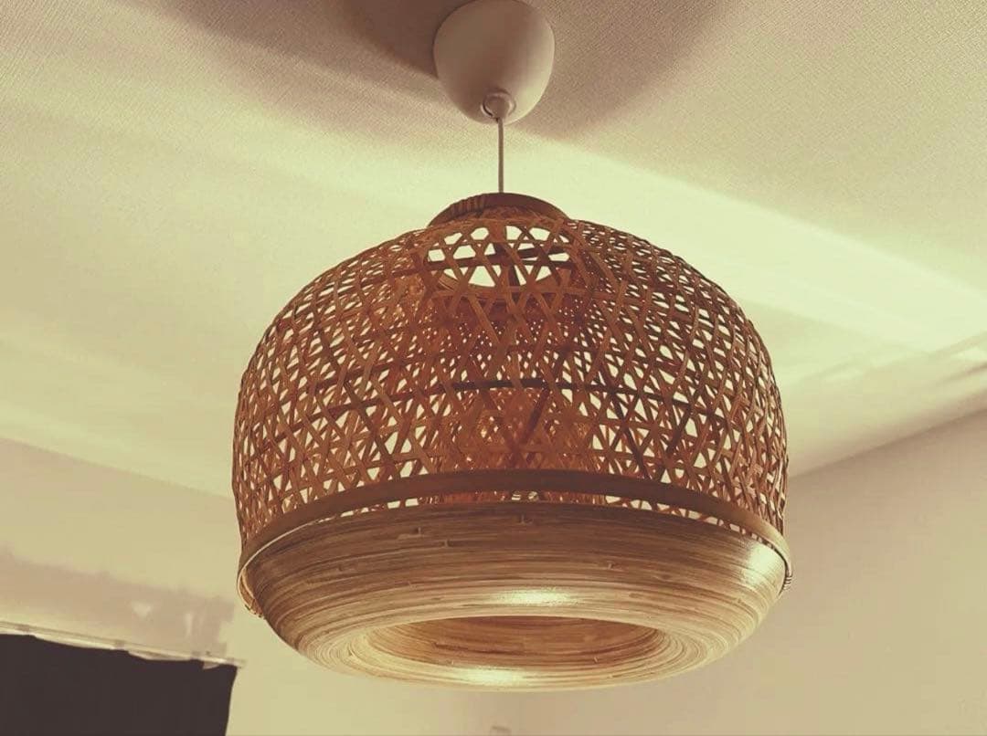 KEA MISTERHULT ミステルフルト ペンダントランプ, 竹45 cm