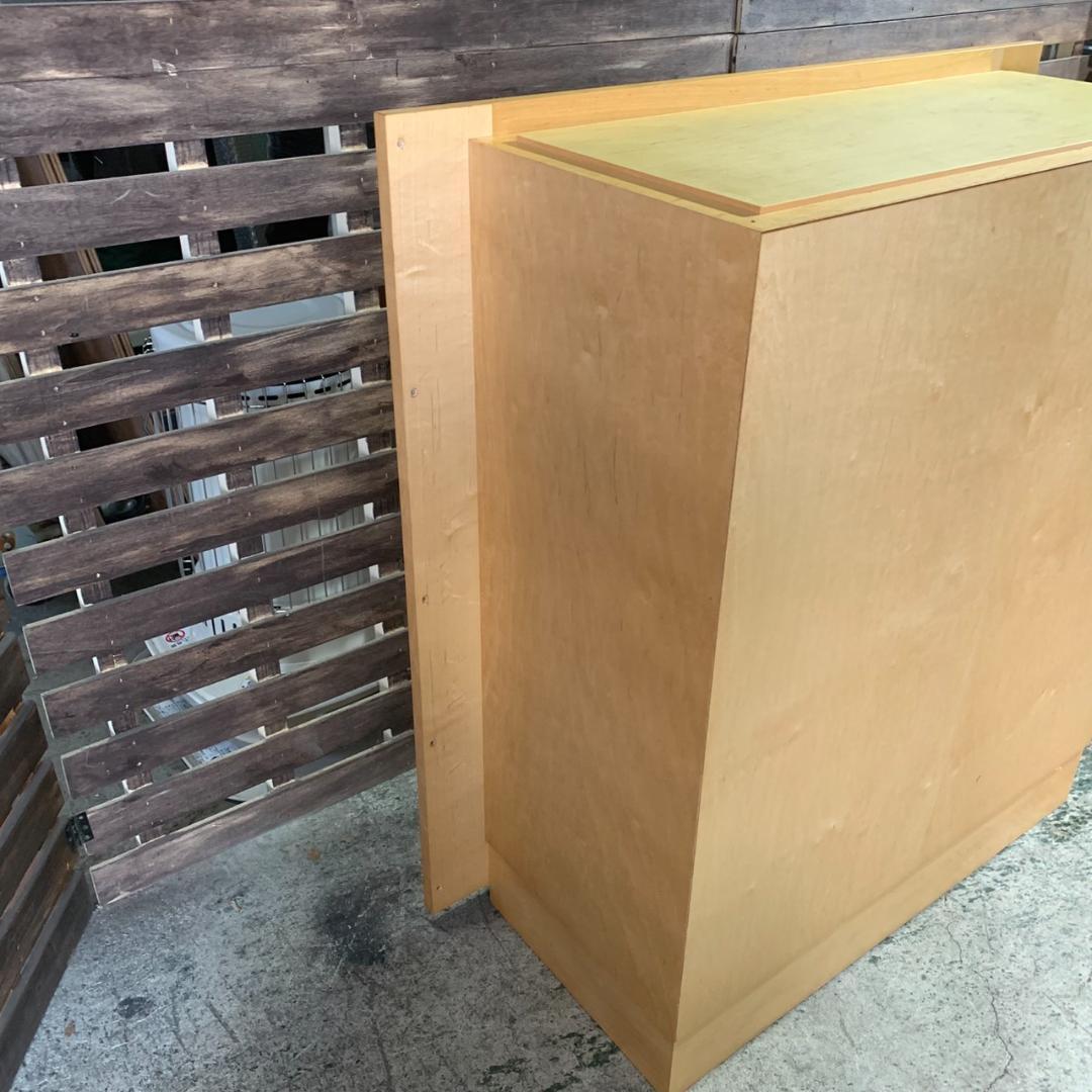 J933R IDEE SQUARE キャビネット チェスト バーズアイメープル