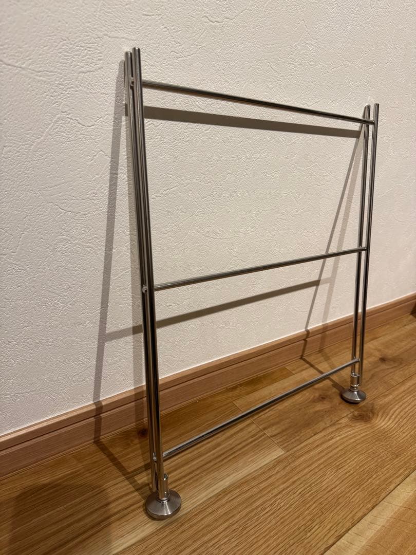 【18日までお値下げ中】無印良品　ステンレスユニットシェルフ　帆立ミニ3本セット