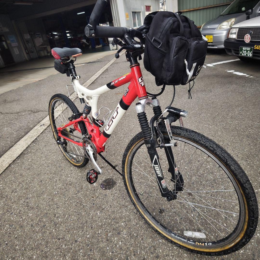 GT マウンテンバイク 赤/白 26インチ