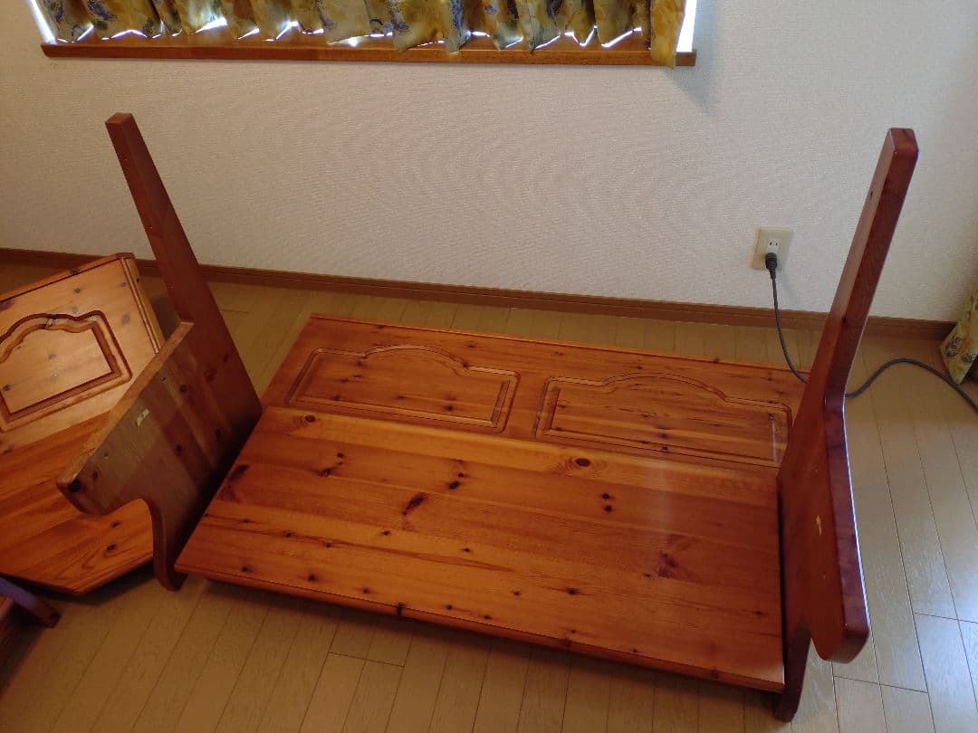 カントリー調コーナーベンチ ダイニングセット 【取りに来れる方限定】