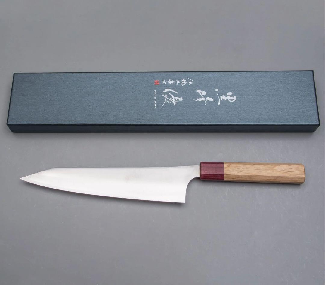 黒崎優　月光　hap40 牛刀　210mm