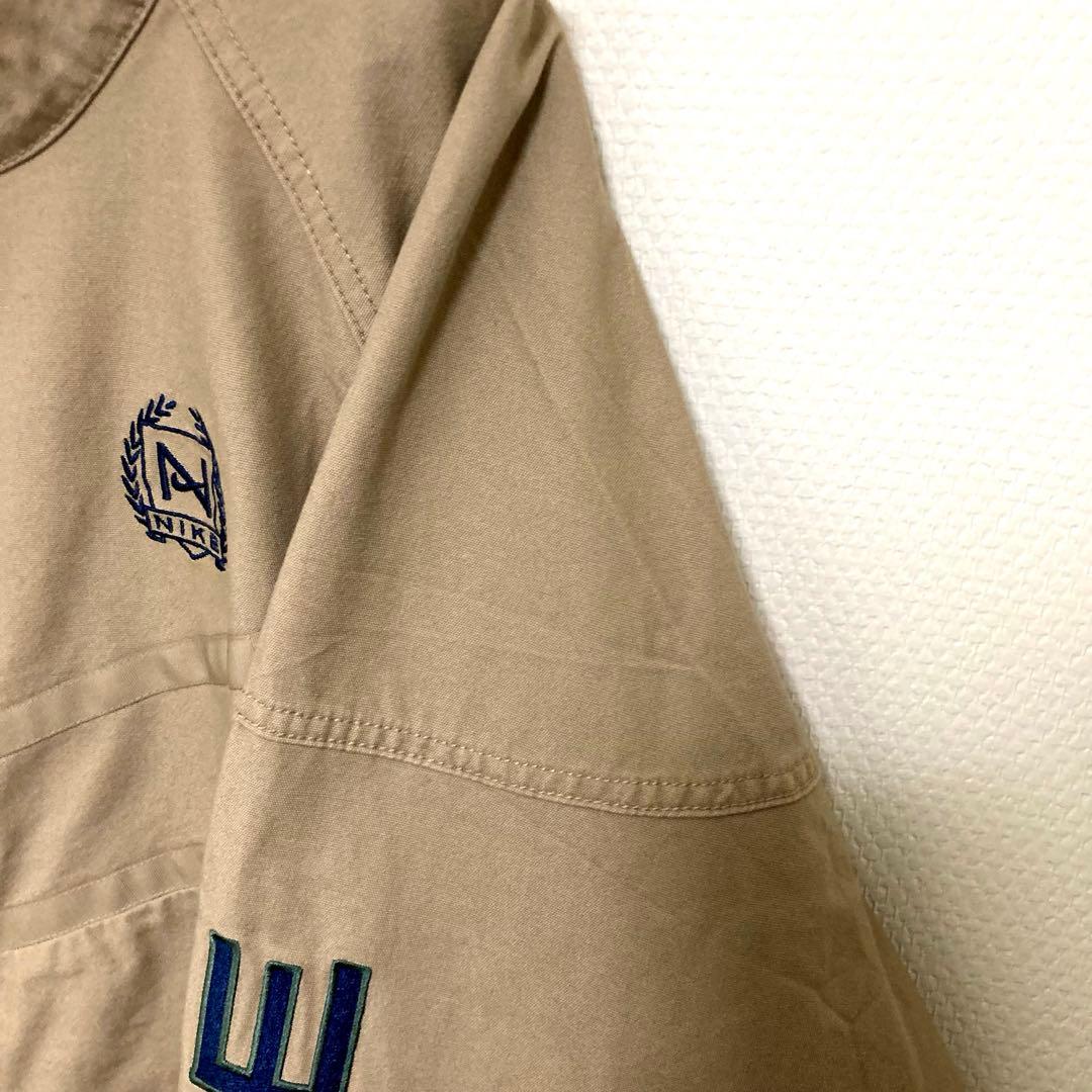 【希少サイズ2XL】ナイキ キャンバスジャケット アノラック ハーフジップ
