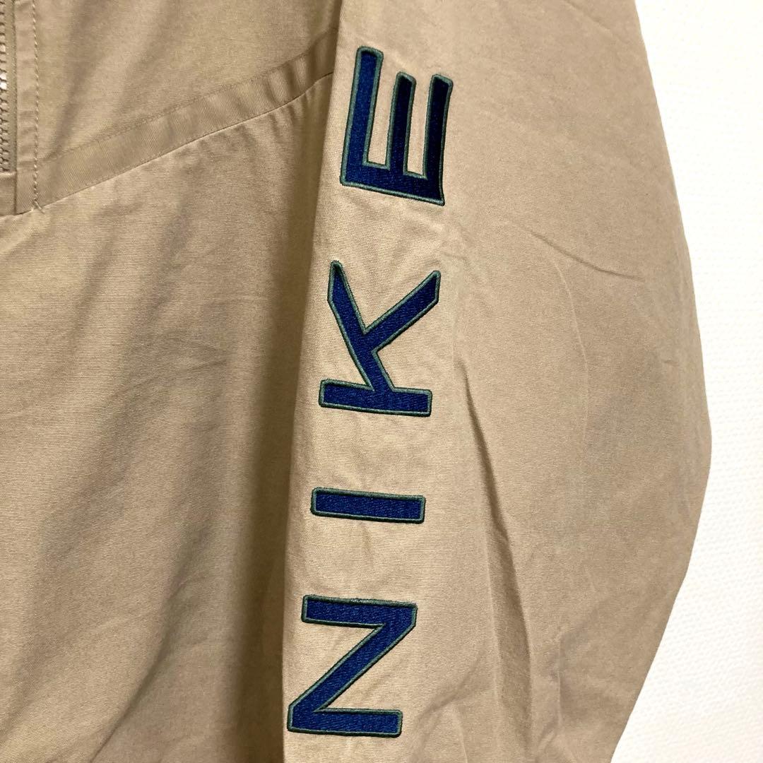 【希少サイズ2XL】ナイキ キャンバスジャケット アノラック ハーフジップ