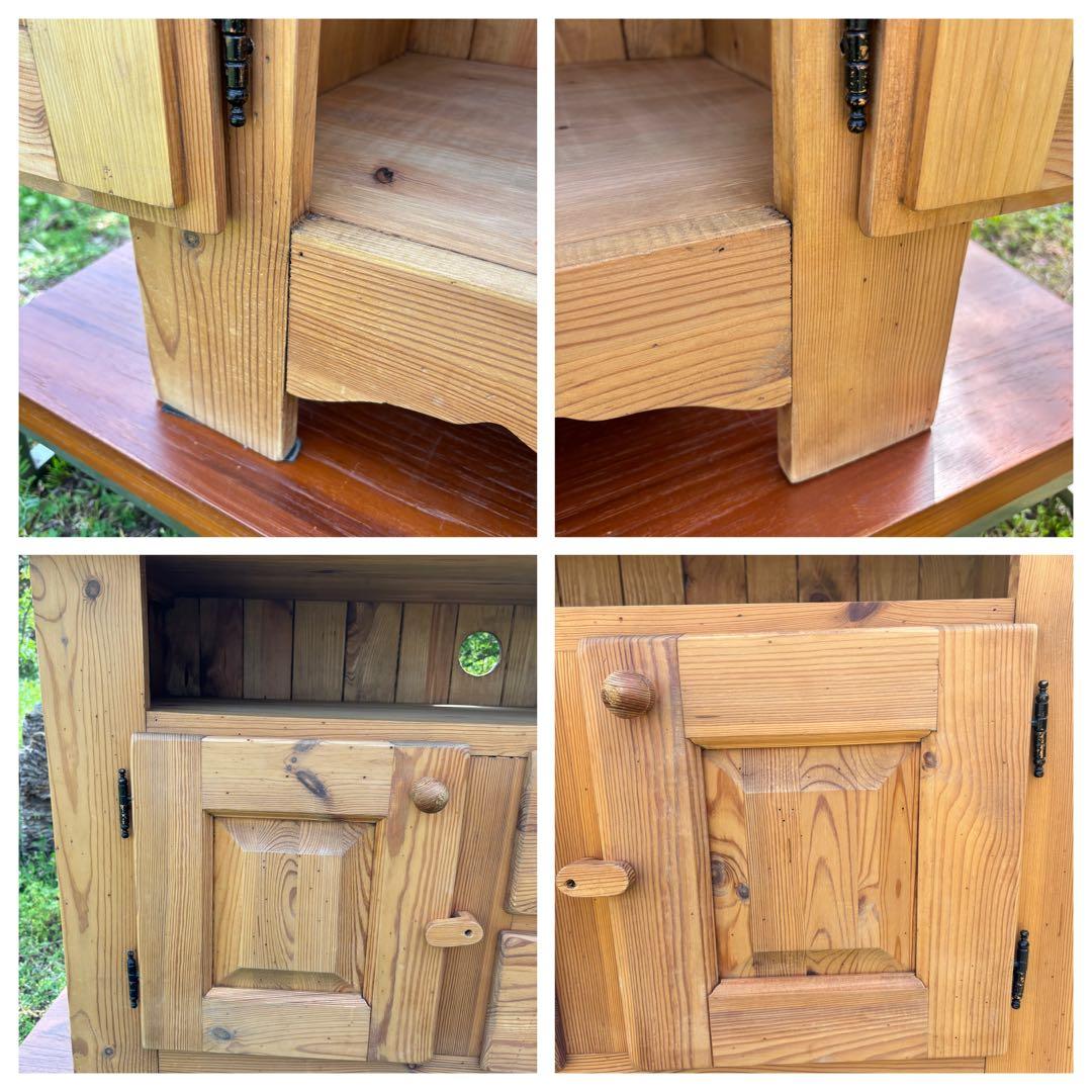 ラスティックパイン　サイドボード　カウンター　オールドパイン　カントリー家具