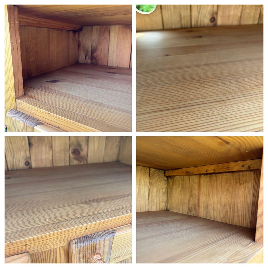 ラスティックパイン　サイドボード　カウンター　オールドパイン　カントリー家具