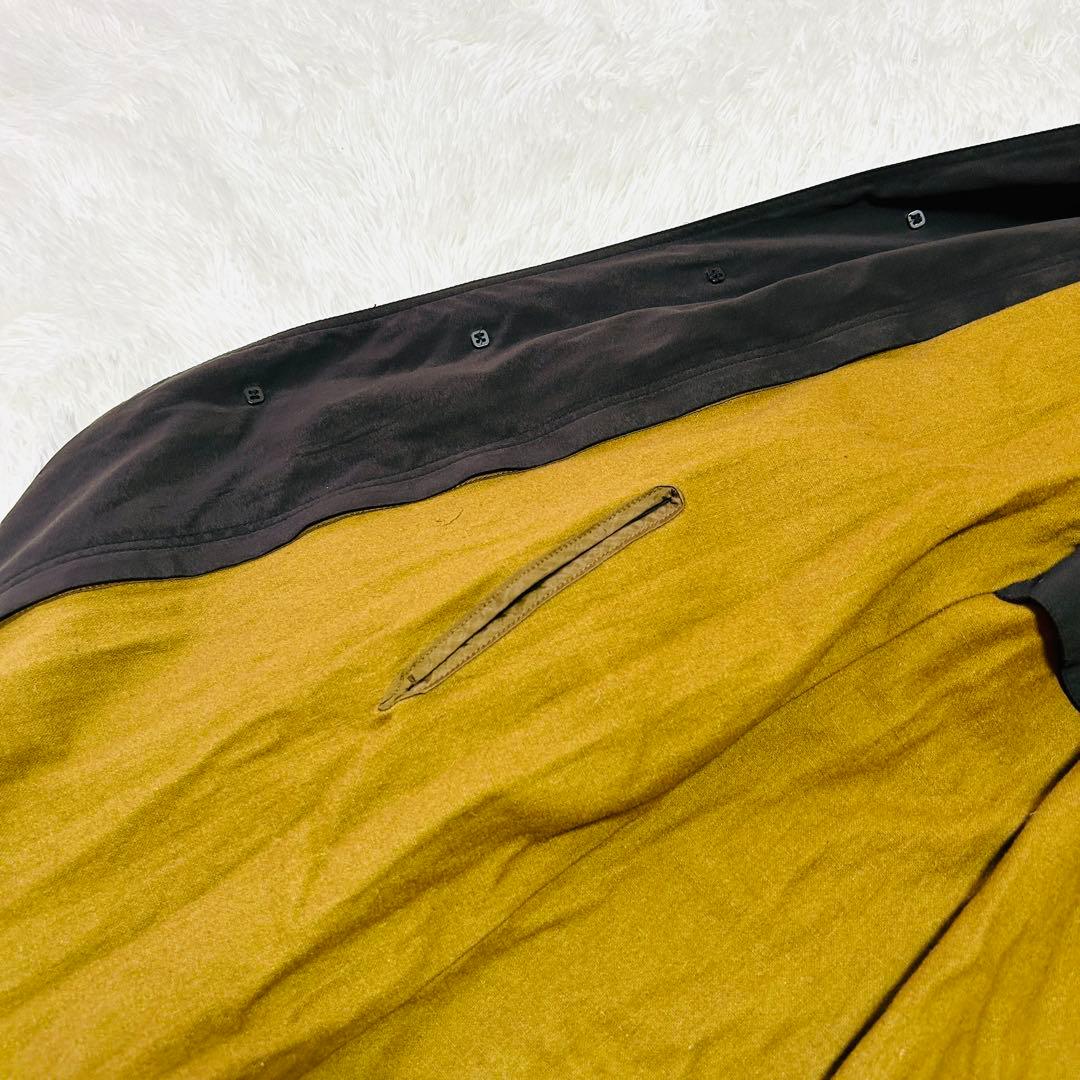 ローレンラルフローレン トレンチコート 黒 ロング丈 ライナー付き 532