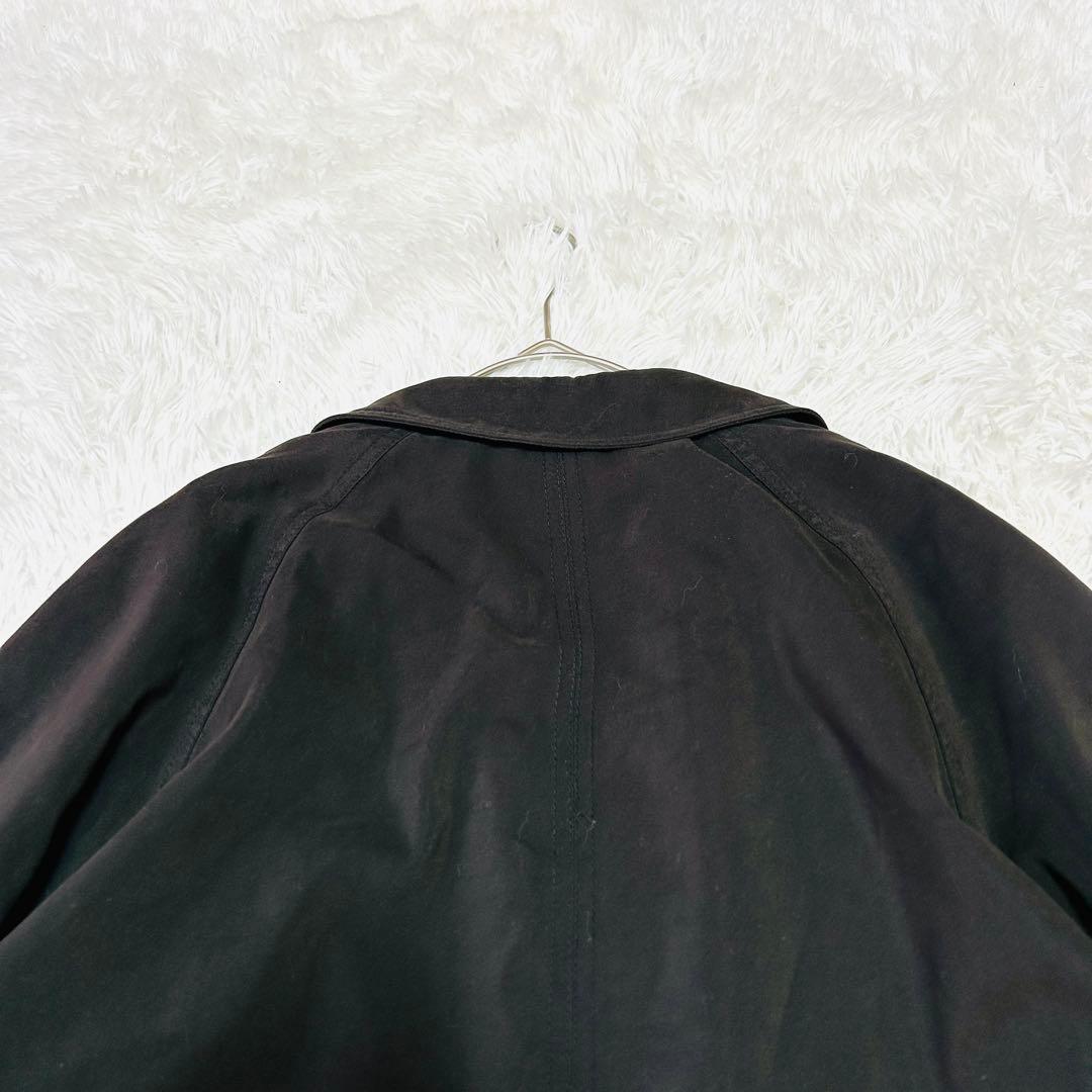 ローレンラルフローレン トレンチコート 黒 ロング丈 ライナー付き 532