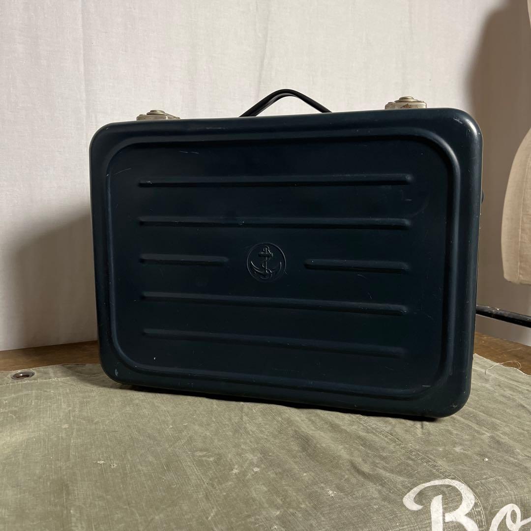 フランス軍 海軍 実物◾️トランクケース ミリタリー 軍物 サープラス