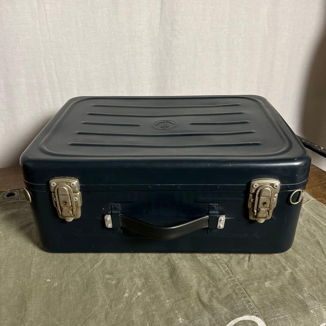 フランス軍 海軍 実物◾️トランクケース ミリタリー 軍物 サープラス