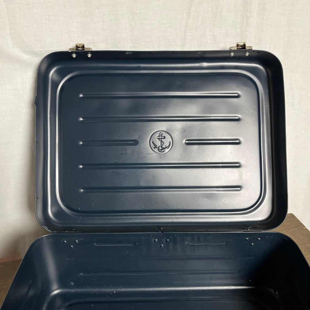 フランス軍 海軍 実物◾️トランクケース ミリタリー 軍物 サープラス
