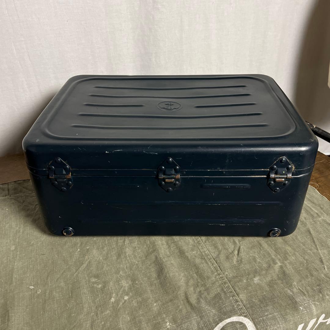 フランス軍 海軍 実物◾️トランクケース ミリタリー 軍物 サープラス