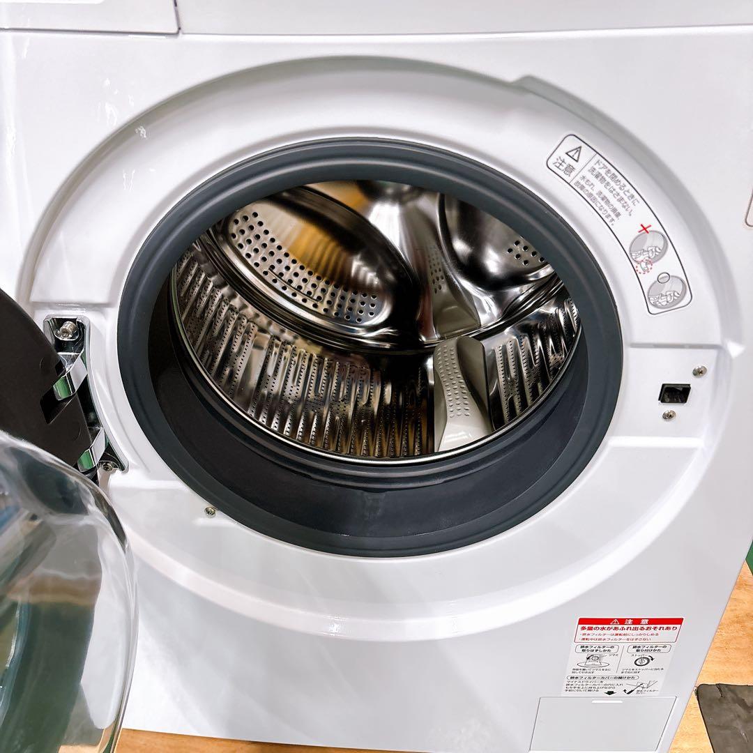 ★送料込み★2023年製AQUAアクア ドラム式洗濯機8.0kg 乾燥機能なし