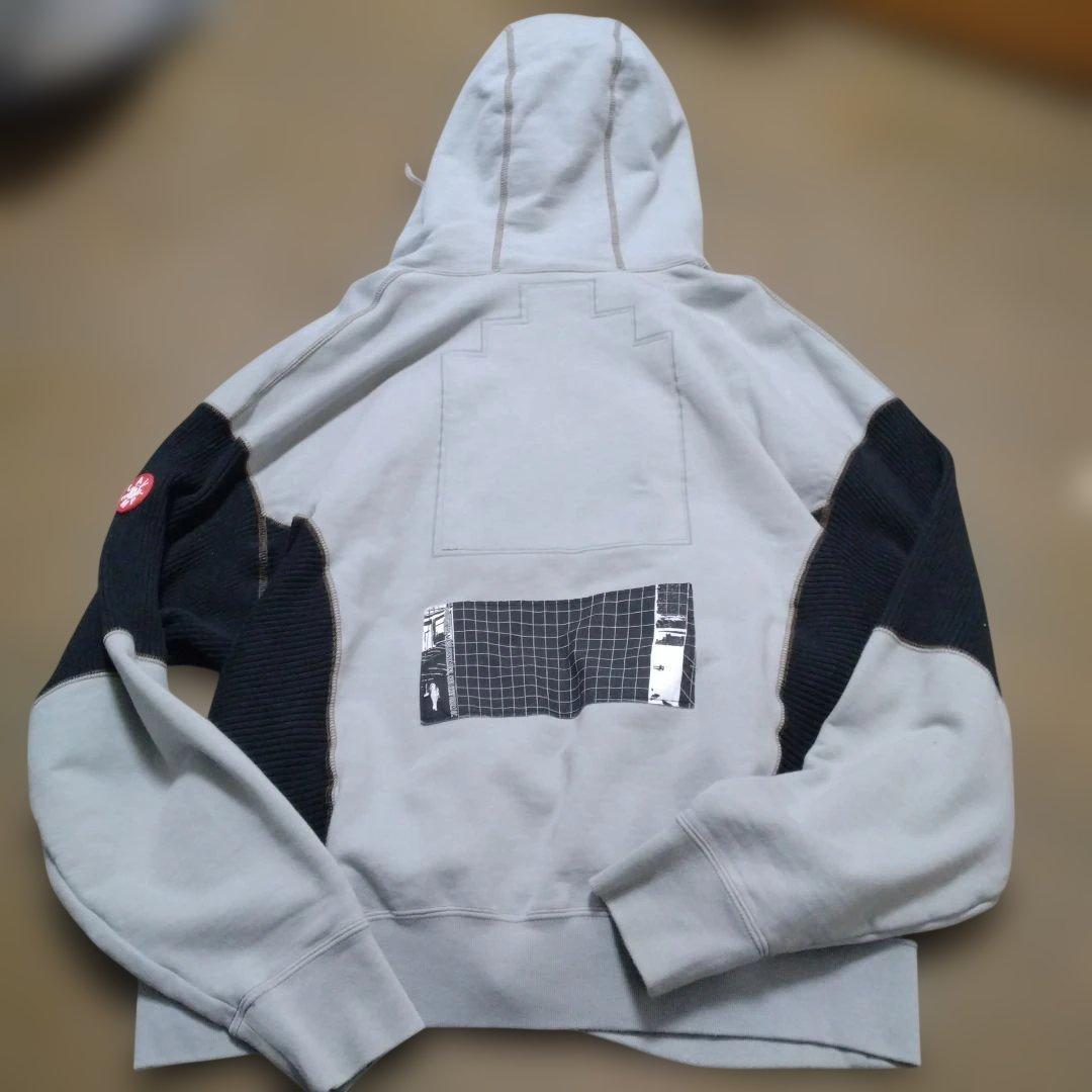 C.E cavempt パーカー グレー/ブラック