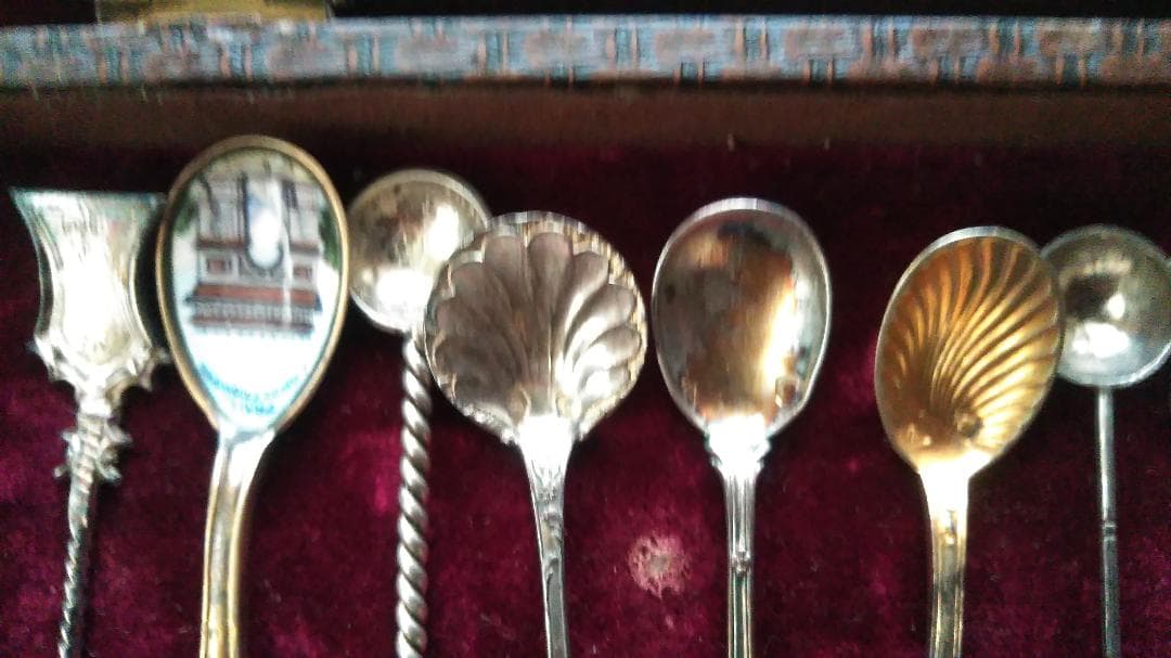 アンティークミニスプーンセット