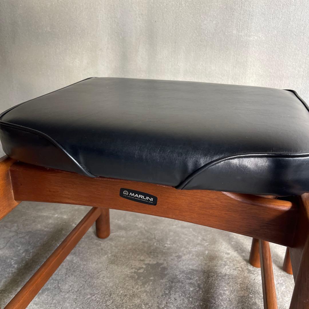 廃盤 希少 オールドマルニ　ミッドセンチュリー　ダイニングチェア　2脚セット