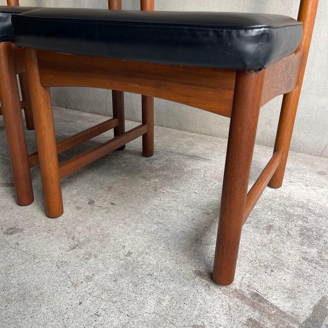 廃盤 希少 オールドマルニ　ミッドセンチュリー　ダイニングチェア　2脚セット