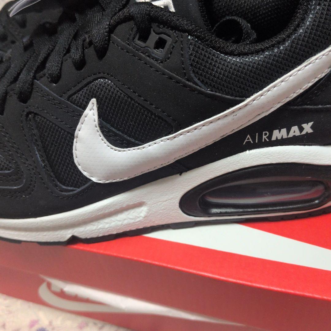 新品ナイキエアマックスコマンドNike ブラックスニーカー24.5cm