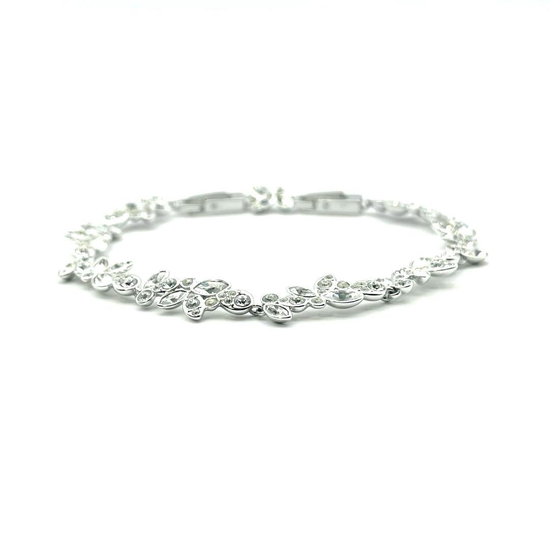 SWAROVSKI Diapason ミランダ・カー　シルバーカラーブレスレット