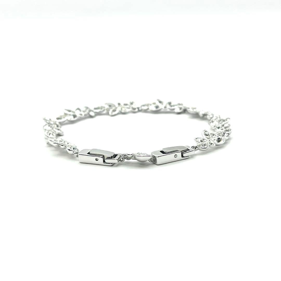 SWAROVSKI Diapason ミランダ・カー　シルバーカラーブレスレット