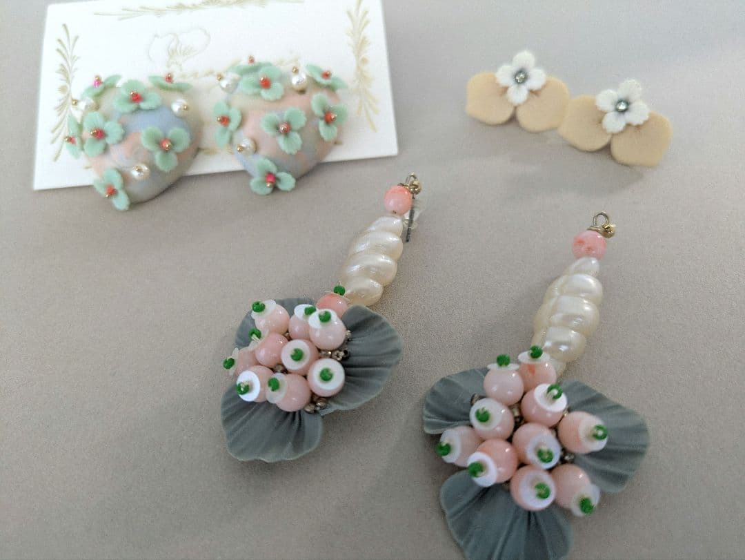 makaris マカリス　ピアス３点セット