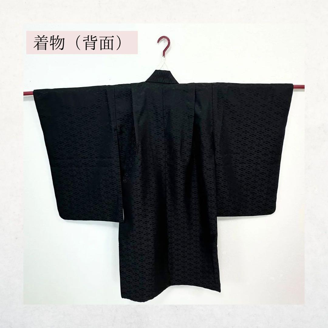 【黒の羽織×鷹×宝船】七五三/5歳/男の子袴セット