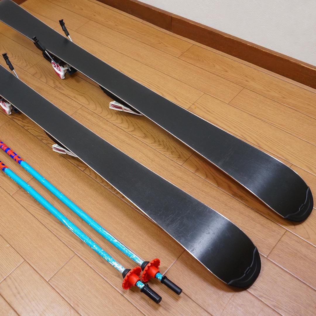 メンテ済 110cm 靴20cm ATOMIC スキーセット おまけ