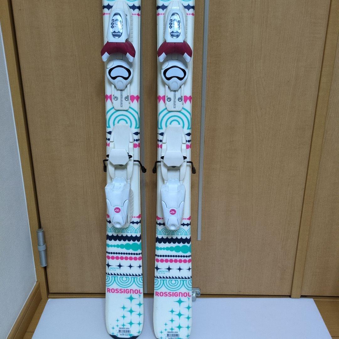 〜週末値下げ〜ROSSIGNOL スキー板 128cm ・ストック・ブーツ
