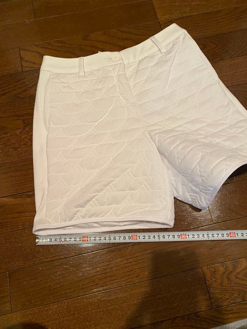 adidas レディース ゴルフパンツ ホワイト