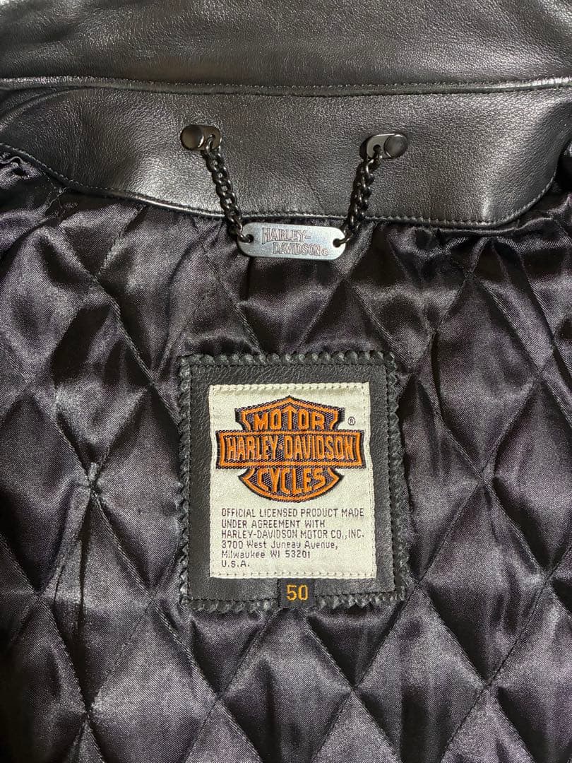 Harley-Davidson レザージャケット 50