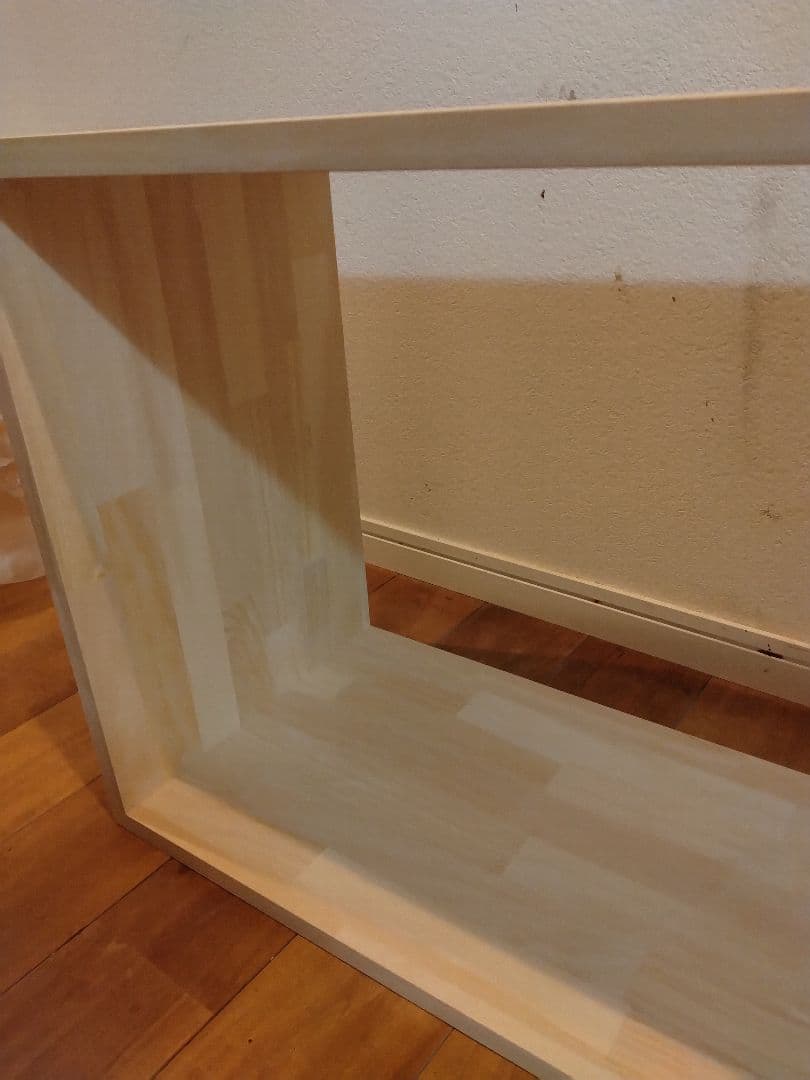 木製　ハンドメイド　オーダー　ロの字　棚　シェルフ　ラック　テレビボード