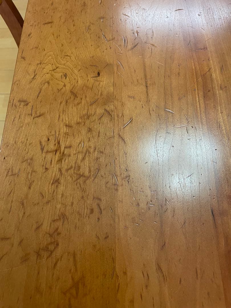 ✳︎マスターウォール✳︎ダイニングテーブル ブラックチェリー材