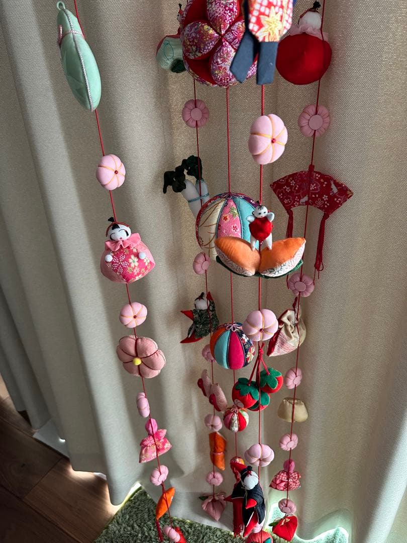 吊るし雛　雛祭り　ちりめん細工　②