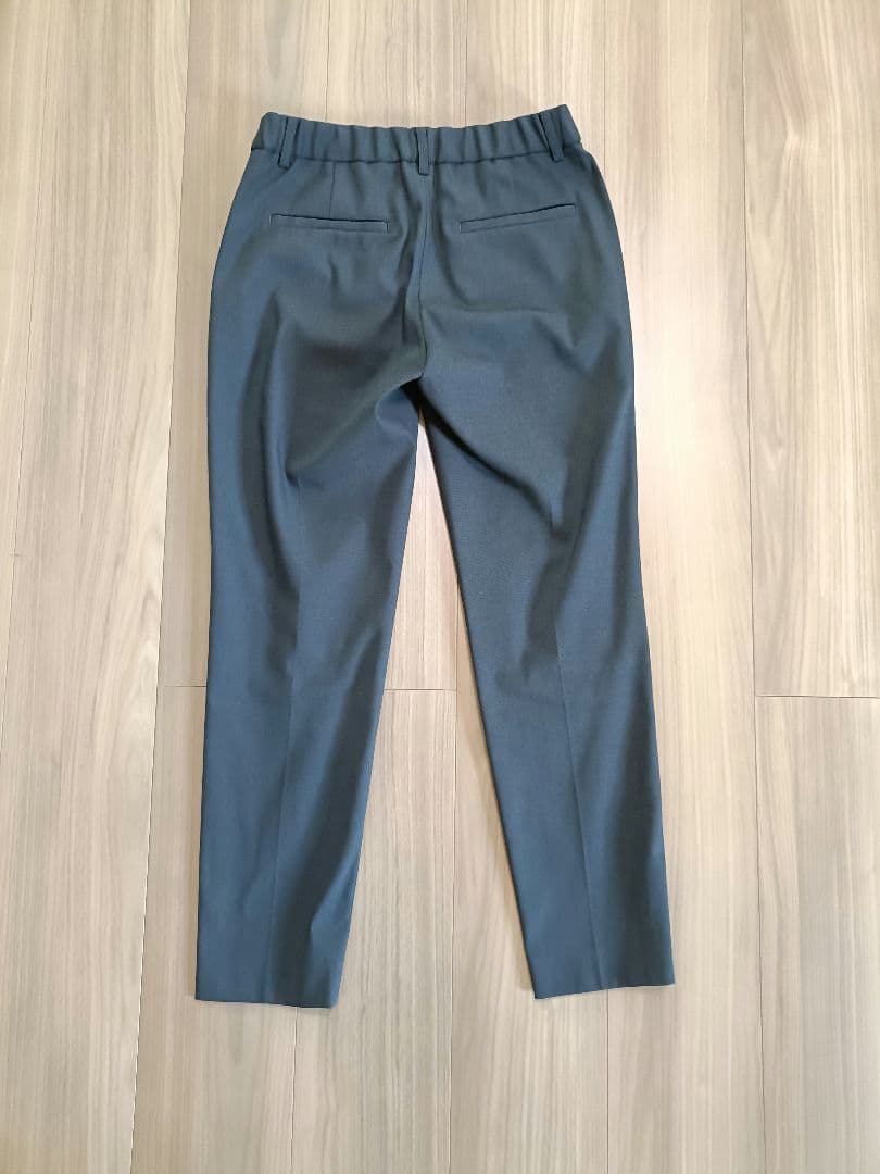 ノーカラージャケット テーパードパンツ　グレー 38