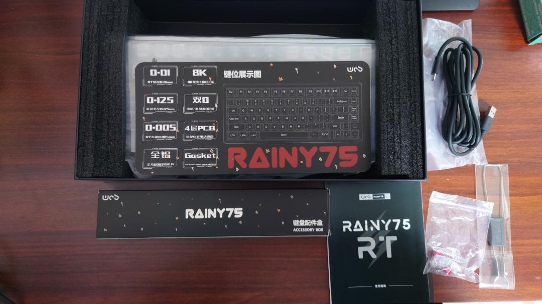 【美品】WOBKEY Rainy75 RT Pro