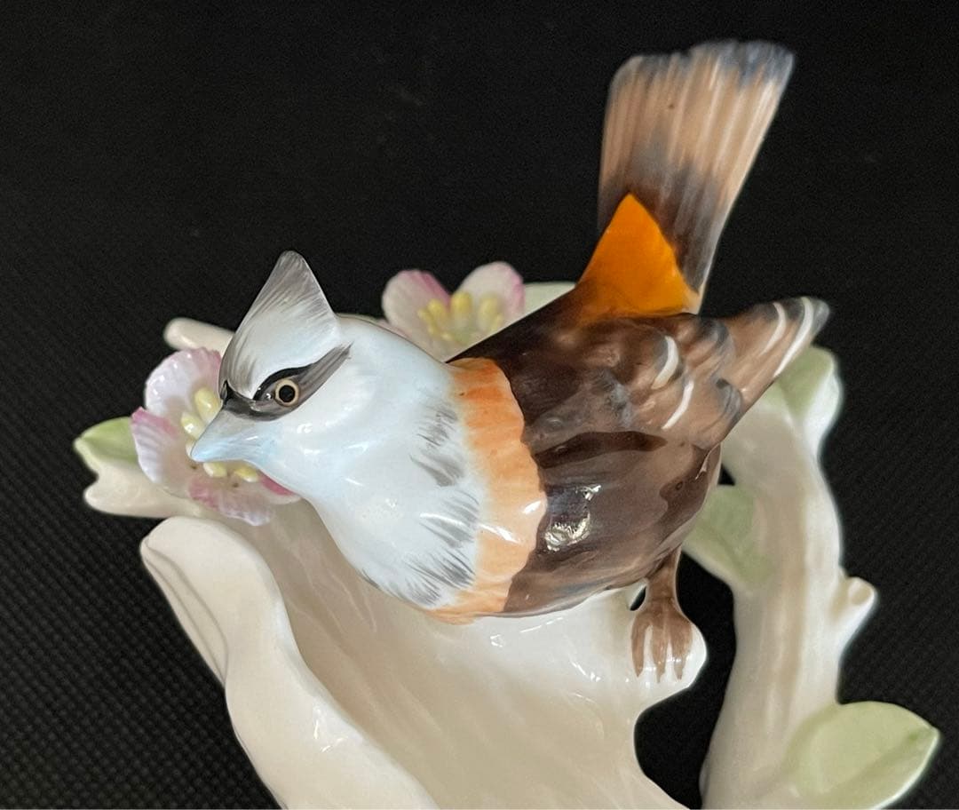 希少 SEYEI BONE CHINA 陶器 鳥 置物
