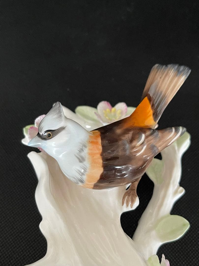 希少 SEYEI BONE CHINA 陶器 鳥 置物