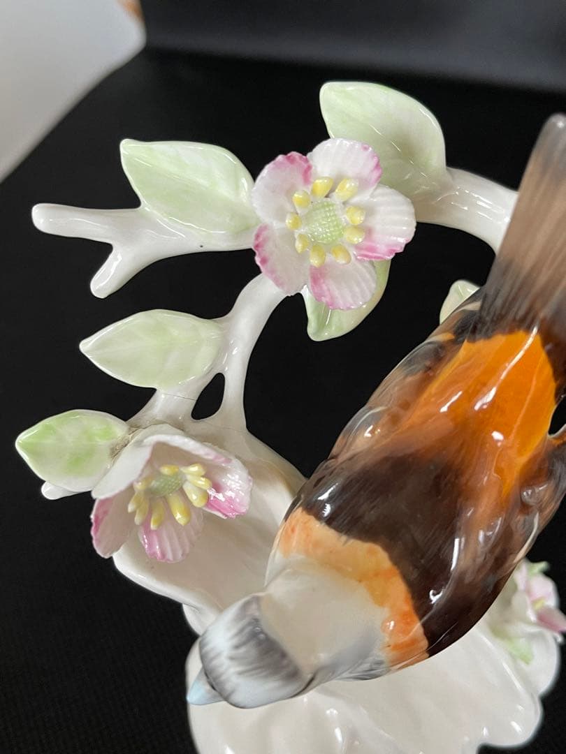 希少 SEYEI BONE CHINA 陶器 鳥 置物