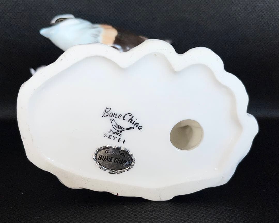 希少 SEYEI BONE CHINA 陶器 鳥 置物