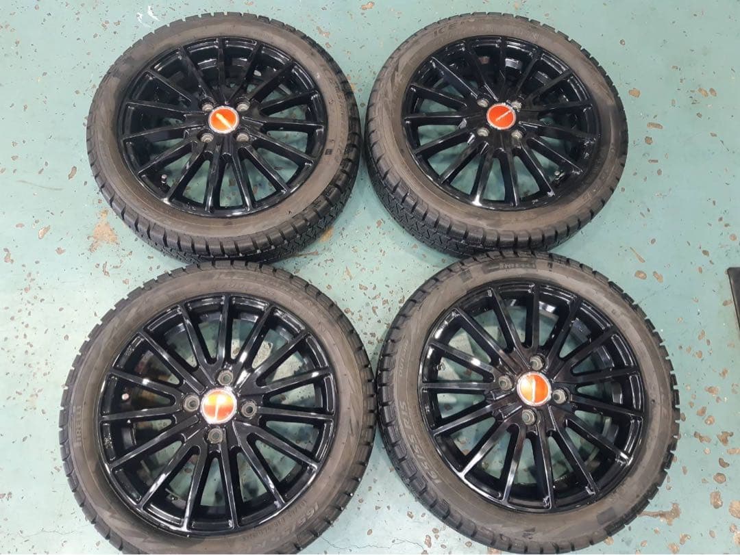 中古15インチスタッドレス、 ホイールセット