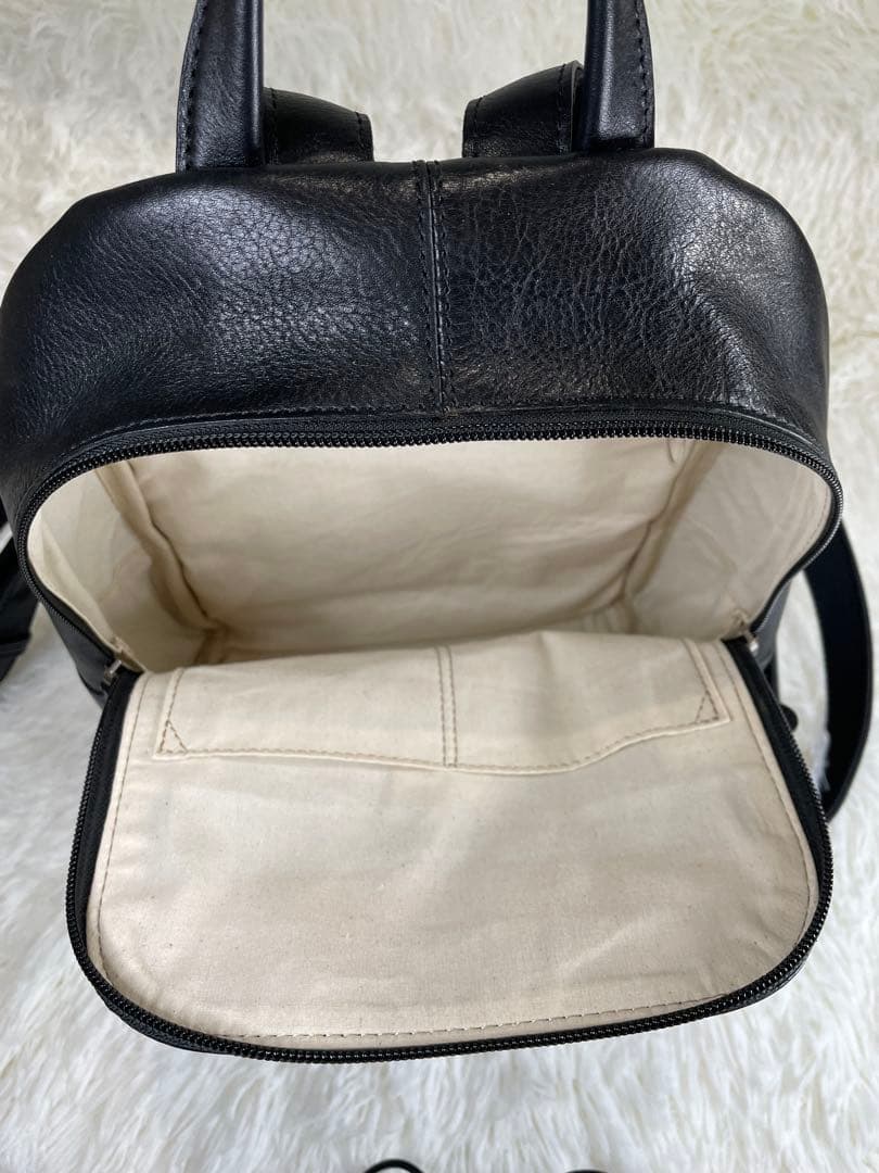 【美品】Dakota レザー ミニリュック ベルト 黒