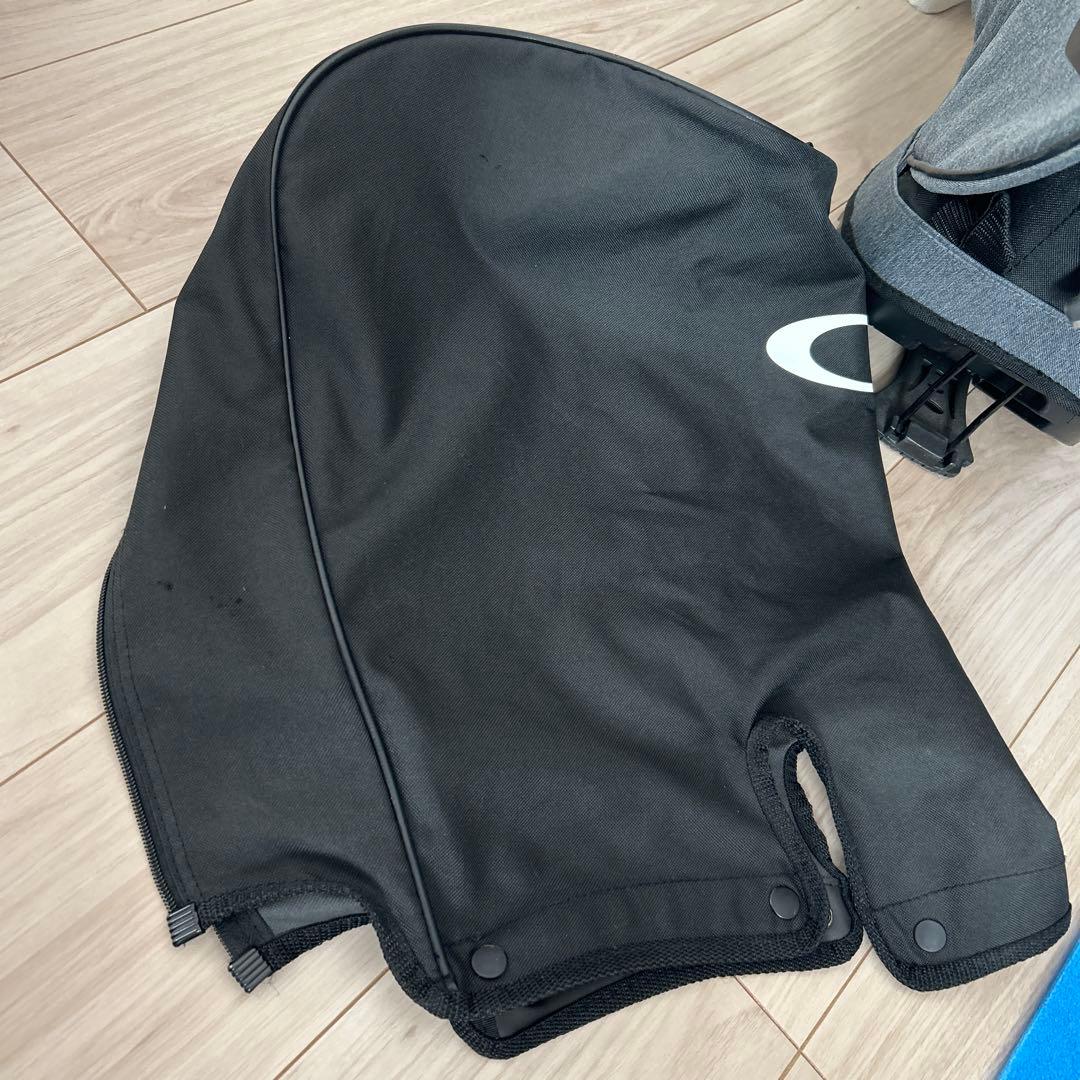 OAKLEY キャディバッグ グレー スタンド付き
